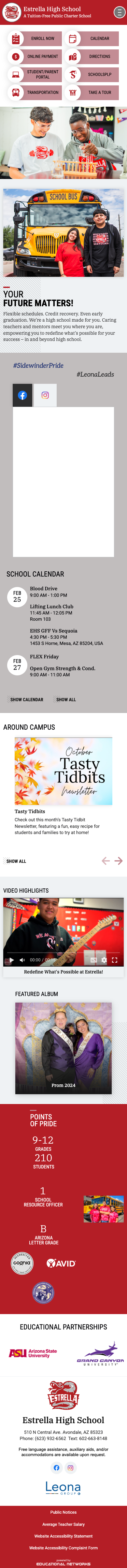 EDUNET Mobile Homepage